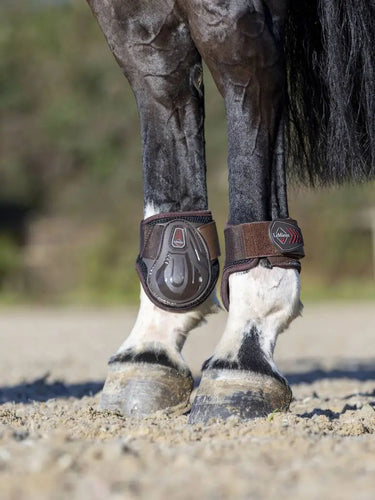 LeMieux Derby Projump Brown Fetlock Boots| Online For Equine