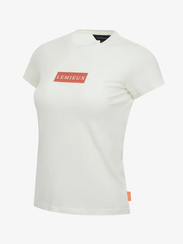 Buy the LeMieux Ecru Classique T-Shirt | Online for Equine