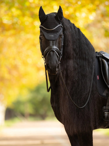 LeMieux Essence Acoustic Fly Hood Black| Online For Equine