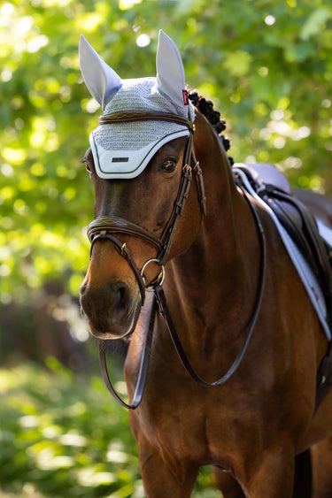 LeMieux Essence Acoustic Fly Hood Powder Blue| Online For Equine