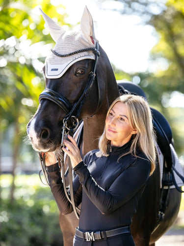 LeMieux Essence Acoustic Fly Hood Stone| Online For Equine