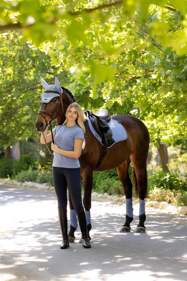 LeMieux Essence Close Contact Square Powder Blue| Online For Equine