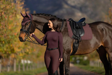 LeMieux Essence Dressage Square Damson| Online For Equine