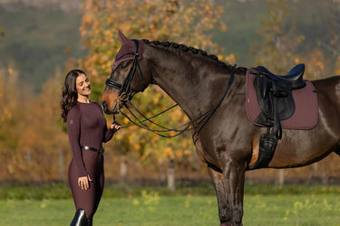 LeMieux Essence Dressage Square Damson| Online For Equine