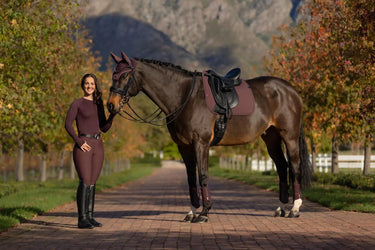 LeMieux Essence Dressage Square Damson| Online For Equine