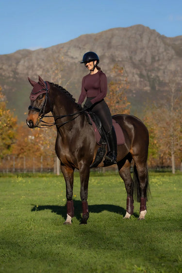 LeMieux Essence Dressage Square Damson| Online For Equine