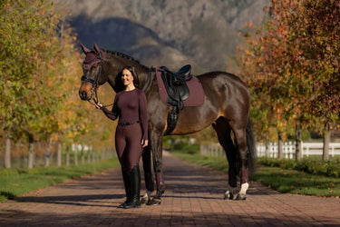 LeMieux Essence Dressage Square Damson| Online For Equine