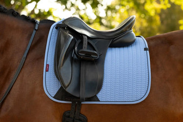 LeMieux Essence Dressage Square Powder Blue| Online For Equine