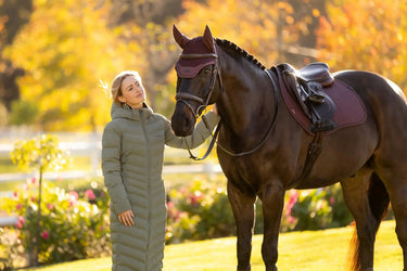 LeMieux Essence Eurojump Square Damson| Online For Equine