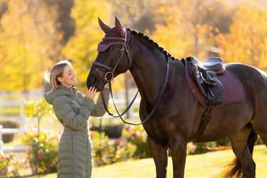 LeMieux Essence Eurojump Square Damson| Online For Equine