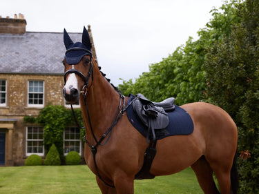 LeMieux Essence Eurojump Square Navy| Online For Equine