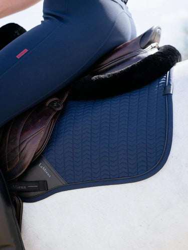 LeMieux Essence Eurojump Square Navy| Online For Equine