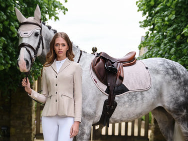 LeMieux Ladies Jessica Mesh Show Jacket Stone| Online For Equine
