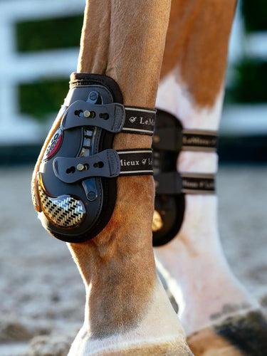 LeMieux Exo-Flex® Ankle Boot Brown/Gold| Online For Equine
