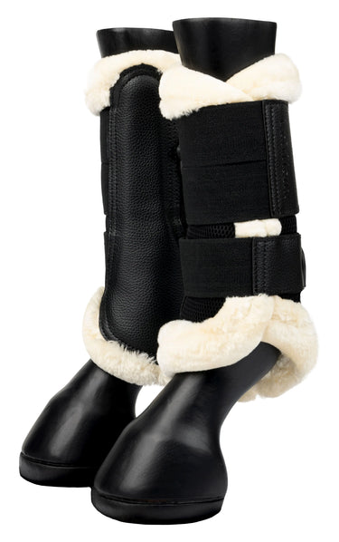 Buy LeMieux Fleece Edge Mesh Brushing Boots| Online for Equine