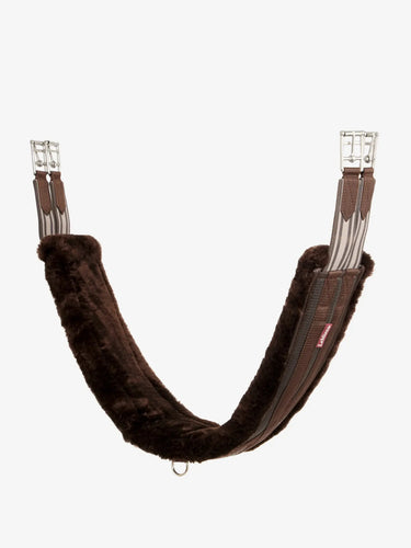 LeMieux Fleece Lined Anatomic Girth Brown/Brown| Online For Equine