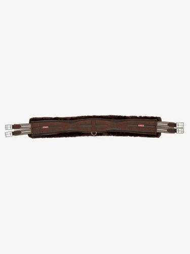 LeMieux Fleece Lined Anatomic Girth Brown/Brown| Online For Equine