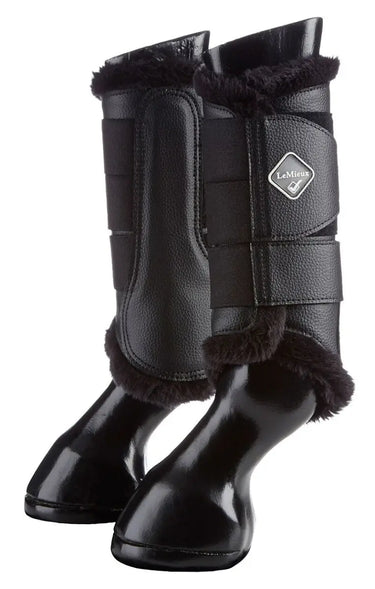 Buy LeMieux Fleece Lined Brushing Boots| Online for Equine