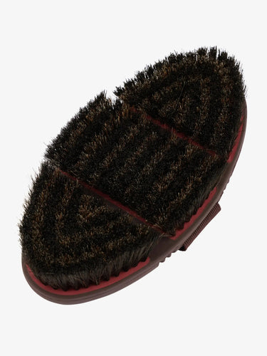 LeMieux Flexi Horse Hair Body Brush Cranberry