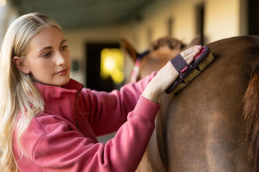 LeMieux Flexi Scrubbing Brush Cranberry| Online For Equine