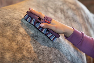 LeMieux Flexi Soft Body Brush Powder Blue| Online For Equine