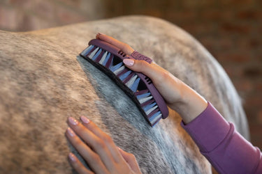 LeMieux Flexi Soft Body Brush Powder Blue| Online For Equine