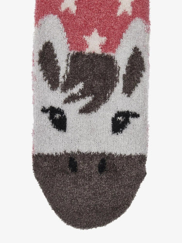 LeMieux Fluffy Character Socks Andalusian