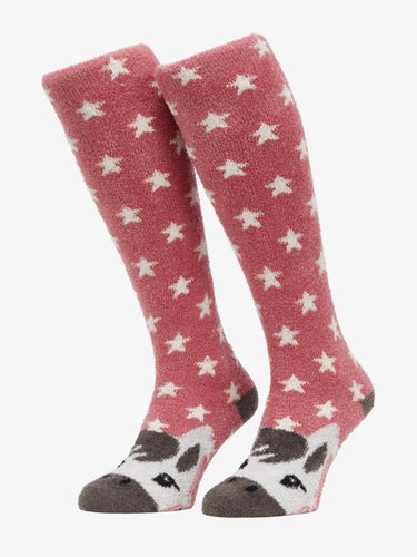 LeMieux Fluffy Character Socks Andalusian
