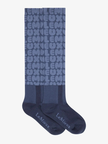 LeMieux Footsie Socks Bubble Font Shadow| Online For Equine