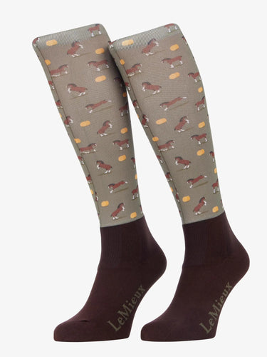 LeMieux Footsie Socks Clydesdale/Willow| Online For Equine