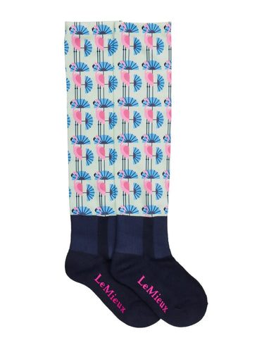 LeMieux Footsie Socks Flamingo| Online For Equine