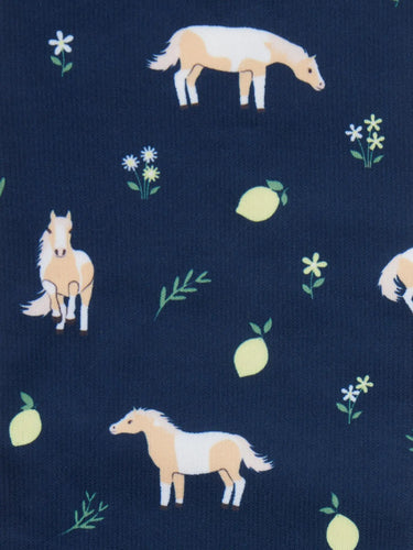 LeMieux Footsie Socks Lemon Navy| Online For Equine