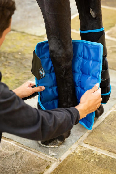 LeMieux Freeze Flow Ice Boot Front Black| Online For Equine