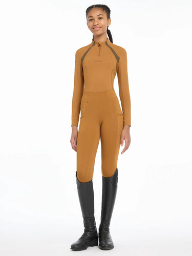 Buy the LeMieux Ginger Young Rider Mia Mesh Base Layer | Online for Equine