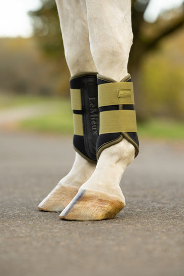 LeMieux Gooseberry Air-Tek Grafter Brushing Boots Gooseberry| Online For Equine