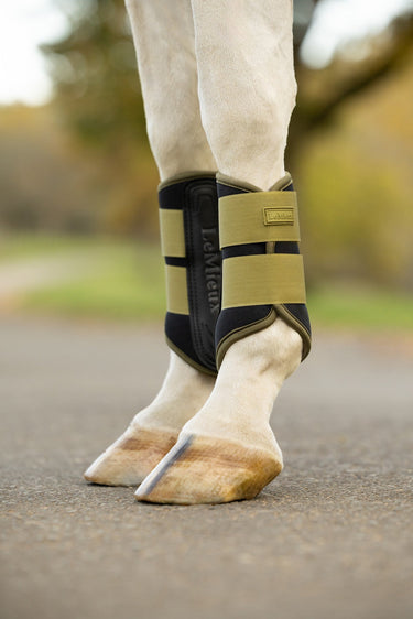 LeMieux Gooseberry Air-Tek Grafter Brushing Boots Gooseberry| Online For Equine