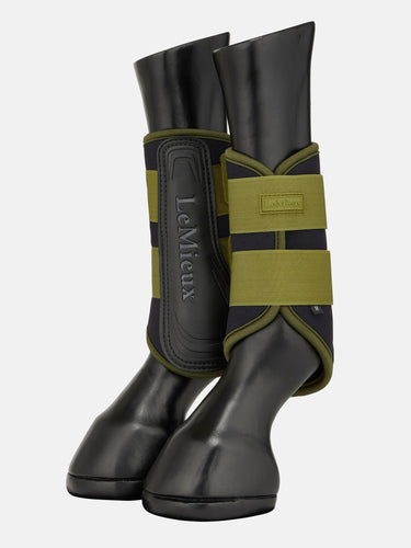 LeMieux Gooseberry Air-Tek Grafter Brushing Boots Gooseberry| Online For Equine
