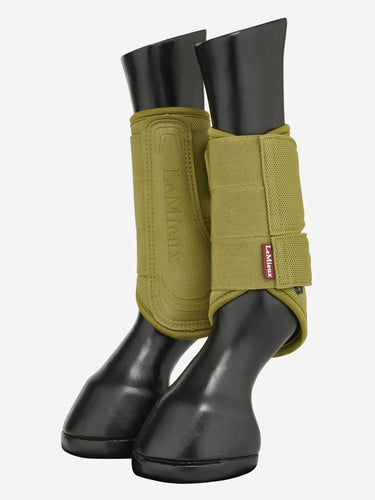 LeMieux Gooseberry Arika Mesh Brushing Boots Gooseberry| Online For Equine