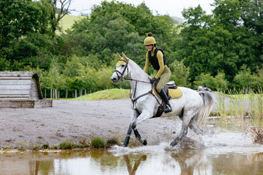 LeMieux Gooseberry Suede Close Contact Square Gooseberry| Online For Equine