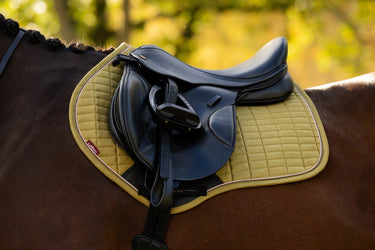 LeMieux Gooseberry Suede Close Contact Square Gooseberry| Online For Equine