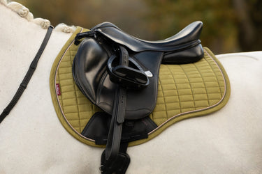 LeMieux Gooseberry Suede GP Square Gooseberry| Online For Equine