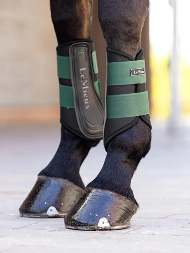 LeMieux Grafter Brushing Boot Hunter Green| Online For Equine
