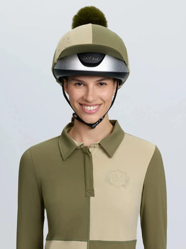 LeMieux Harlequin Hat Silk Willow/Pear| Online For Equine