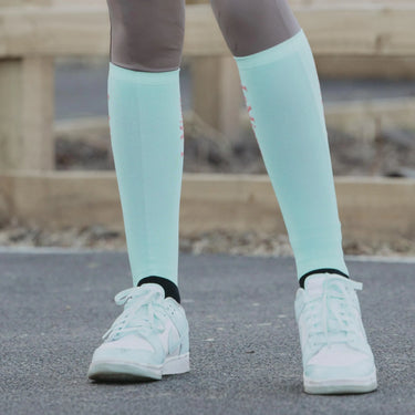 LeMieux Harlow Competition Socks Coral Crush/Blue Topaz| Online For Equine