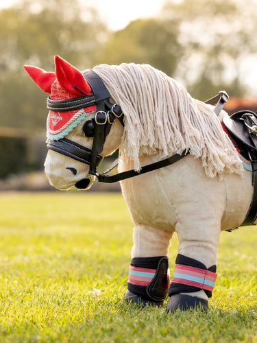 LeMieux Harlow Toy Pony Fly Hood Coral Crush| Online For Equine