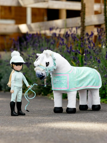 LeMieux Harlow Toy Pony Printed Rug Softmint