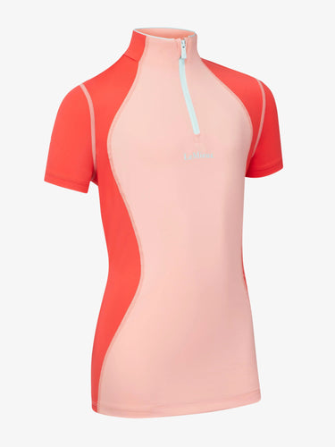 LeMieux Harlow Young Rider Short Sleeve Base Layer Sugar Pink| Online For Equine