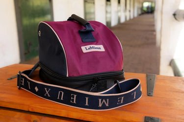LeMieux Hat Bag Blackberry| Online For Equine