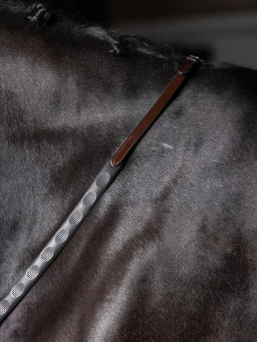 Buy LeMieux Havana/Brass Magna Grip Rubber Reins| Online for Equine