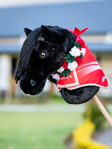 LeMieux Hobby Horse Flower Sash Red| Online For Equine